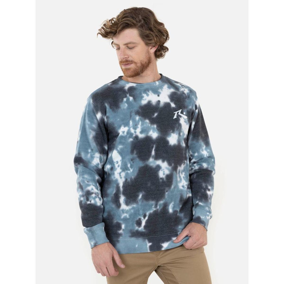 RUSTY - Poleron Hombre 7O322 Multicolor Rusty RUSTY