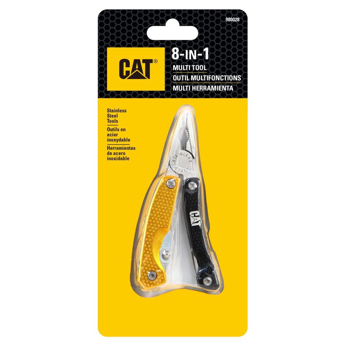 CAT - Multiherramienta Caterpillar 8 En 1 980028 Multitools