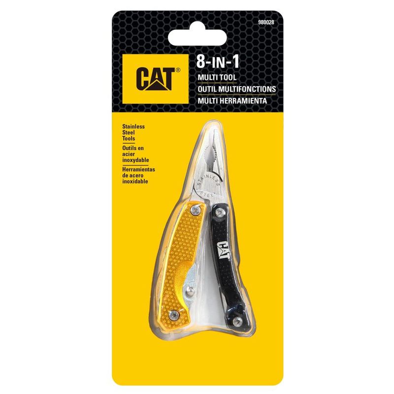 CAT - MULTIHERRAMIENTA CAT 8 EN 1 980028 MULTITOOLS - Amarillo