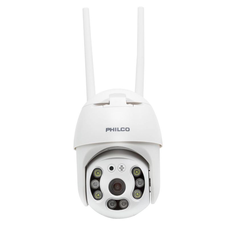 PHILCO - CAMARA IP 1080P PTZ 2.0 MP H265  APP V380 PHILCO - Blanco