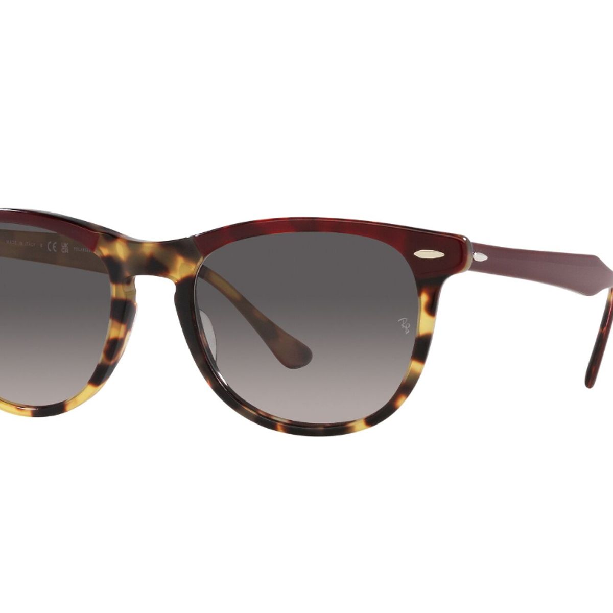 RAY BAN - Lentes de Sol Eagleeye Bordeaux On Yellow Havana Polarizados