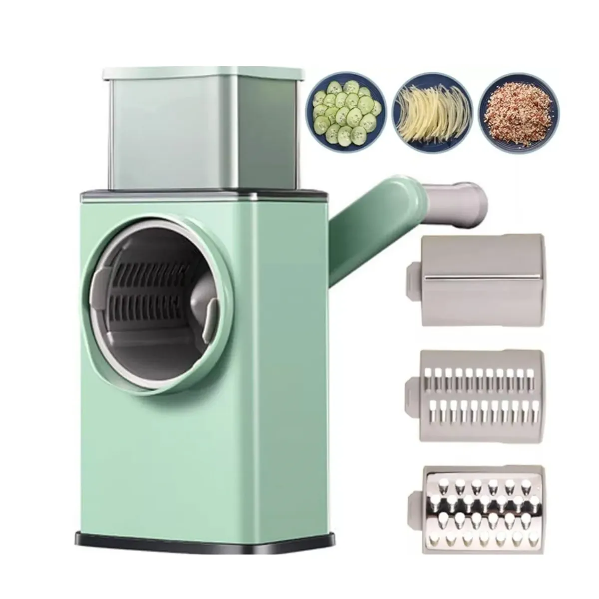 GENERICO - Cortador De Verduras, Multifuncional 3 En 1 Incluso pica queso