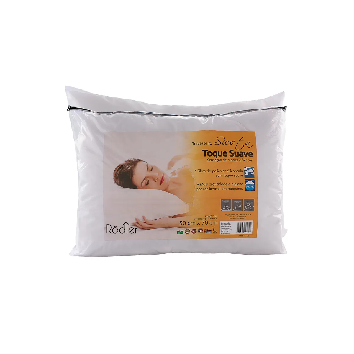 RODLER - Almohada Siesta Suave 50x70 cms