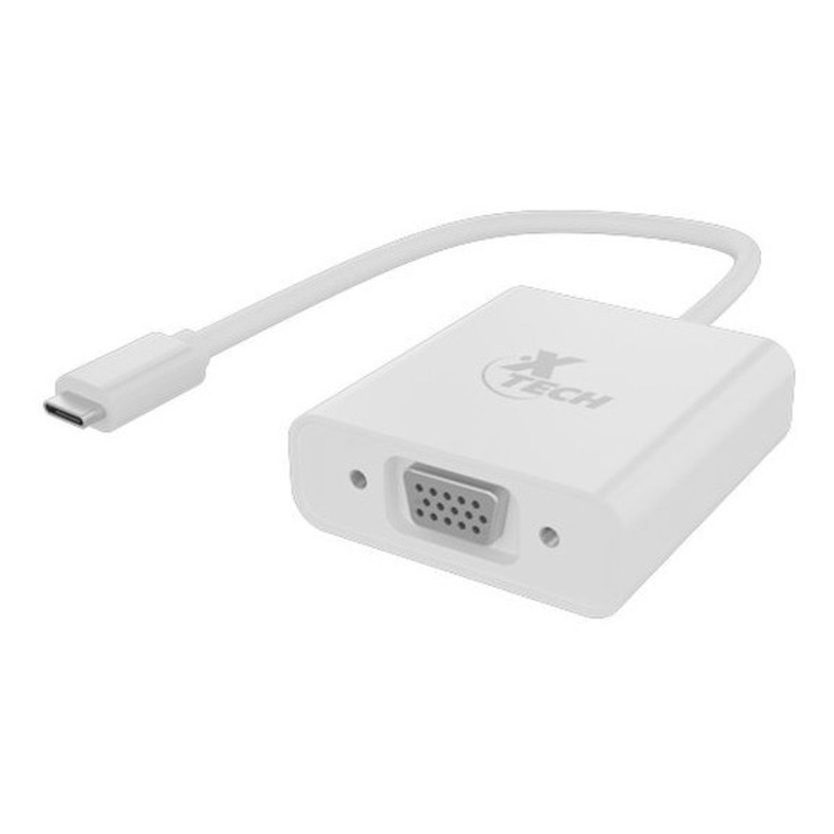 XTECH - Adaptador De Tipo C Macho A Vga Hembra Xtech XTC-551