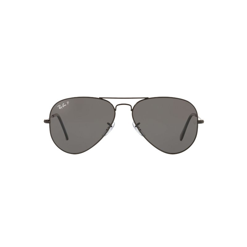 RAY BAN - Lentes de Sol Aviator Large Metal Black Polarizados