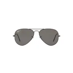 RAY BAN - Lentes de Sol Aviator Large Metal Black Polarizados