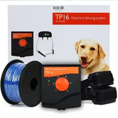 GENERICO - Collar Cerco Eléctrico Invisible Perimetral Para 2 Perros