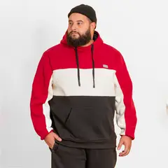 GANGSTER - Polerón Hoddie Fleece Journal Rojo