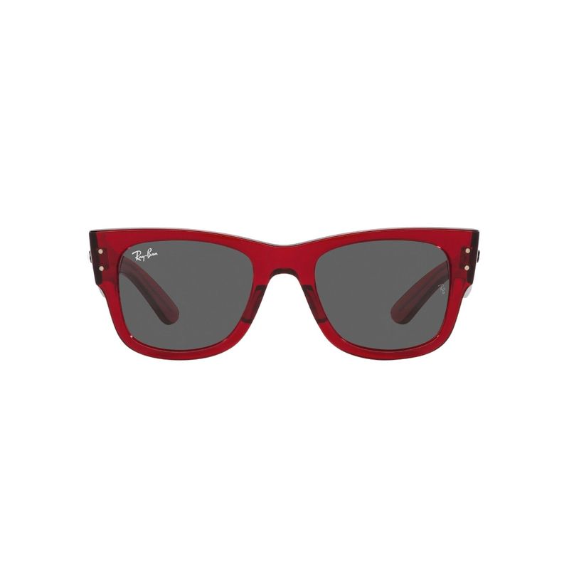RAY BAN - Lentes de Sol Mega Wayfarer Transparent Red