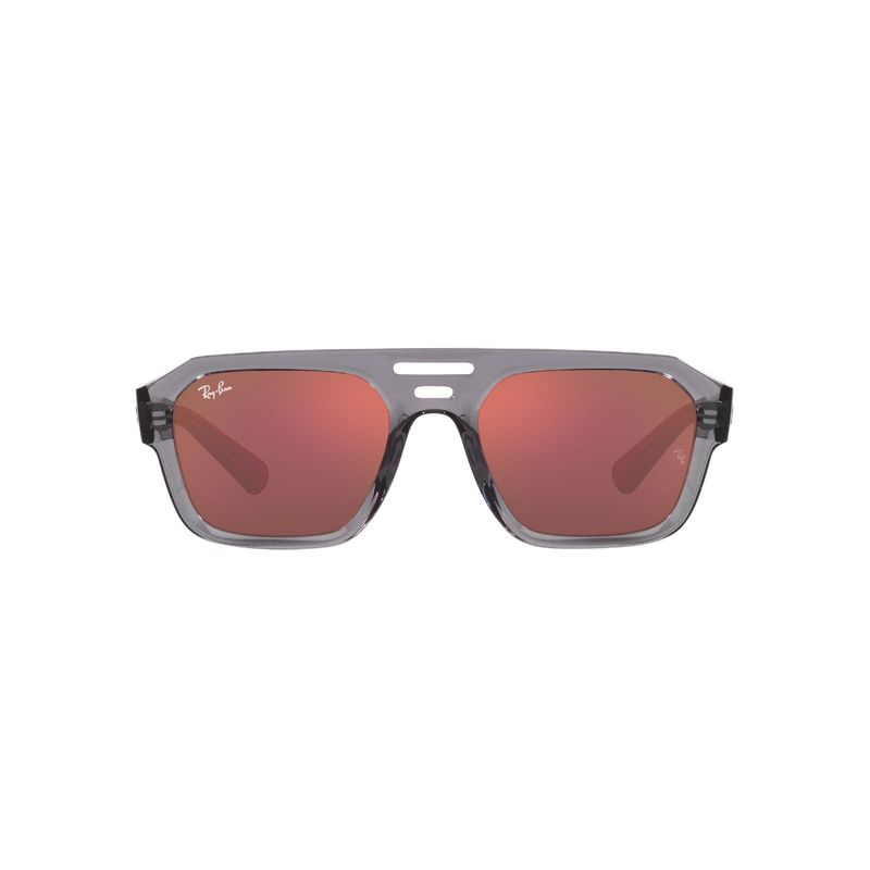 RAY BAN - Lentes de Sol Corrigan Transparent Gray Espejados