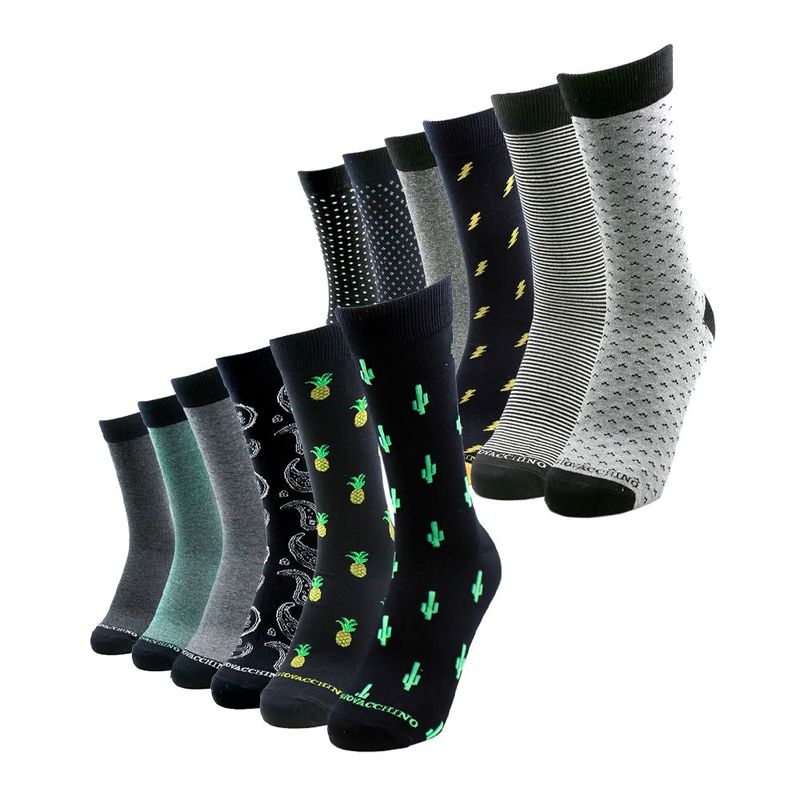 GIOVACCHINO - Pack de 12 Calcetines Algodón Hombre