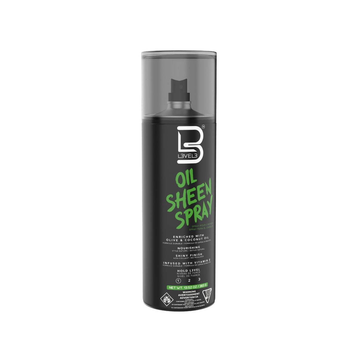 L3VEL3 - Aceite En Spray Para El Cabello Level 3