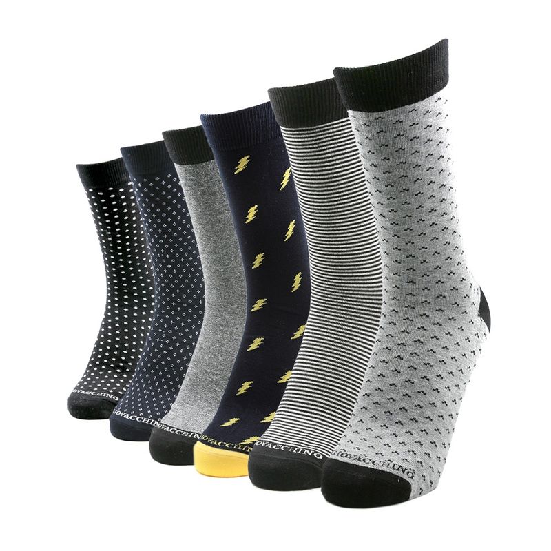 GIOVACCHINO - Pack de 6 Calcetines Algodón Hombre