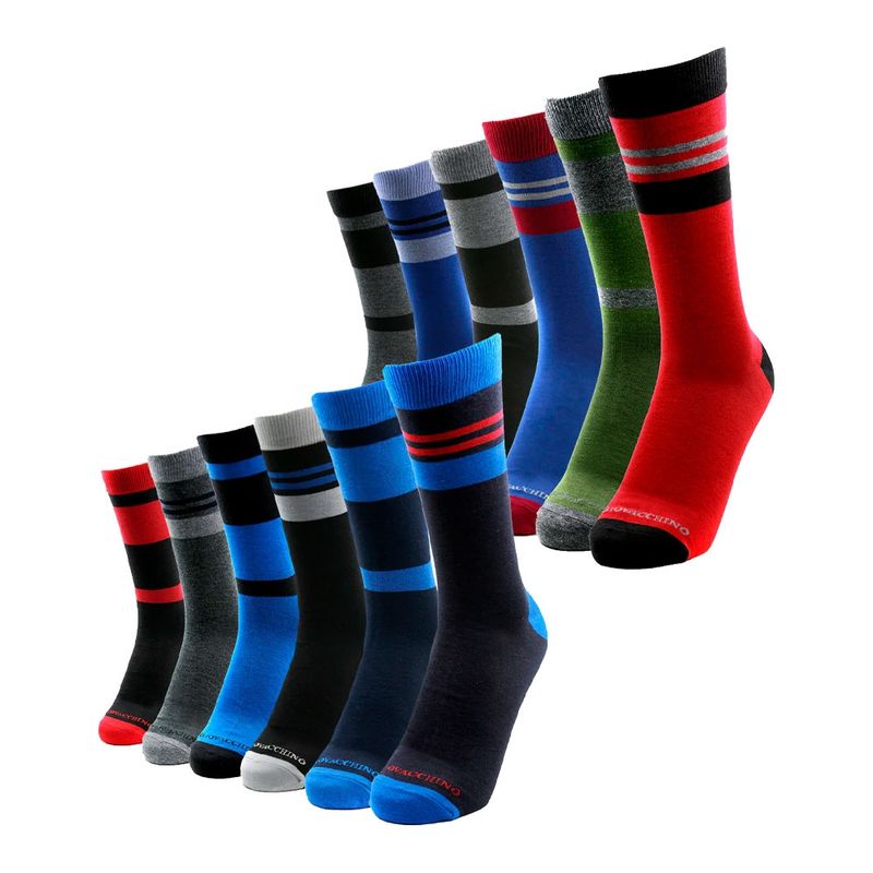 GIOVACCHINO - Pack de 12 Calcetines Bambú Hombre