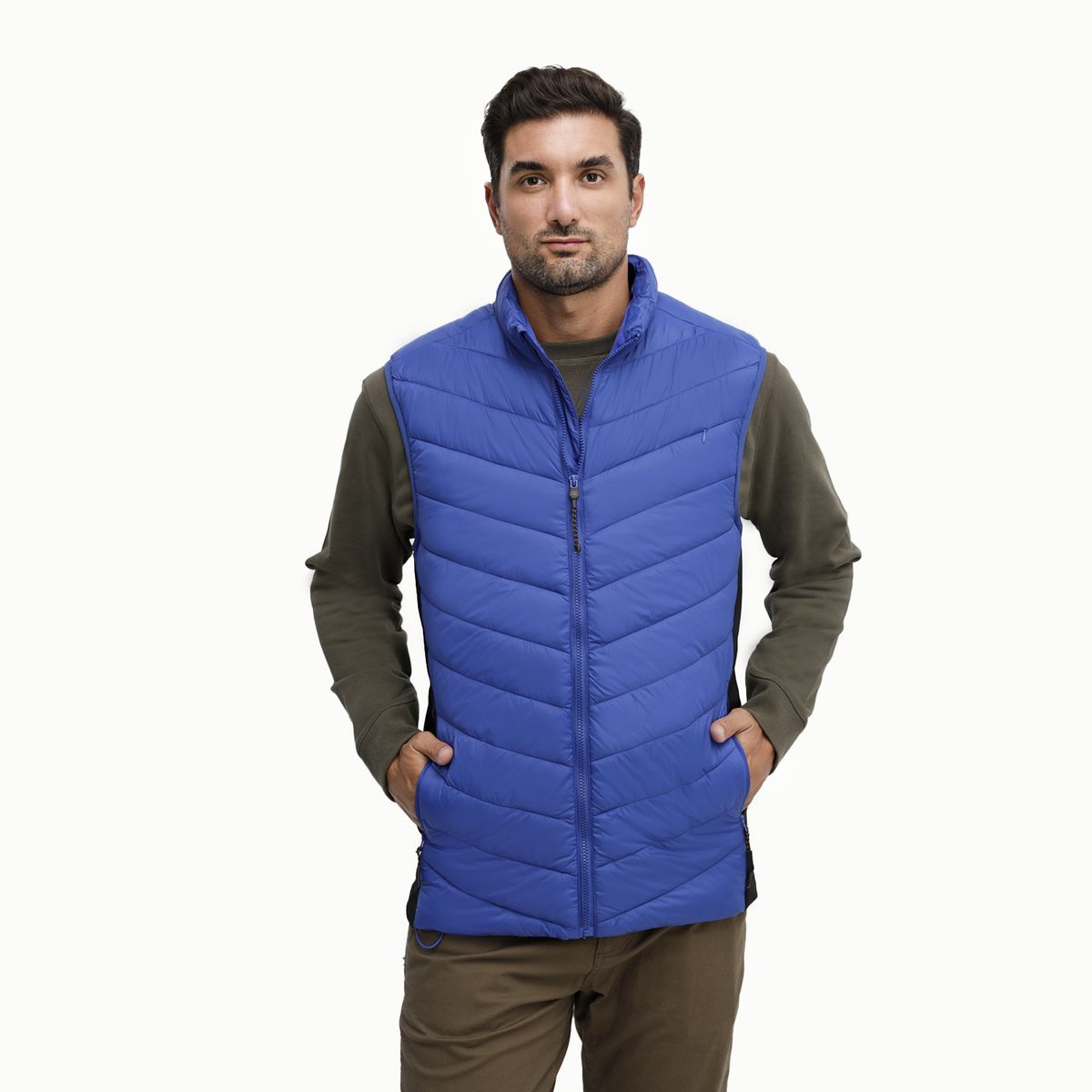 PANAMA JACK - Parka sin mangas Hombre Azul Panama Jack