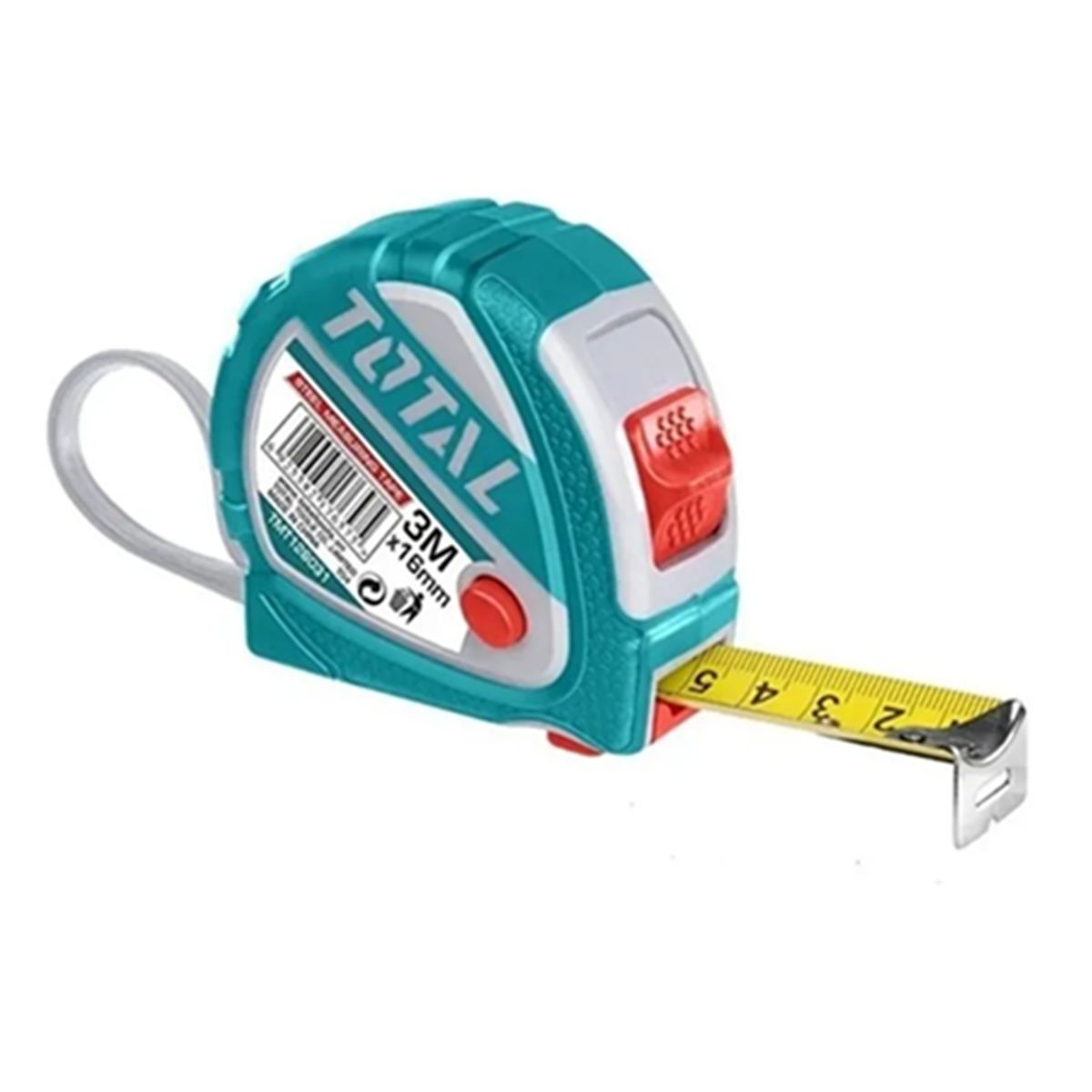 TOTAL TOOLS - Cinta Huincha De Medir Metrica De Acero 3m