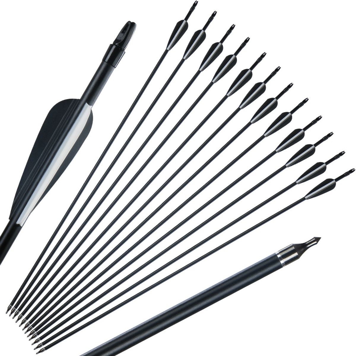 KUANGYE - Flecha Carbono 6 Unidades