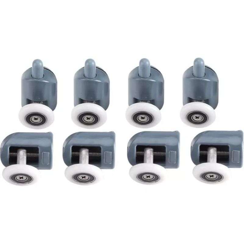 KUANGYE - Ruedas Para Cabinas De Ducha - 8 Ruedas Puerta De Cristal