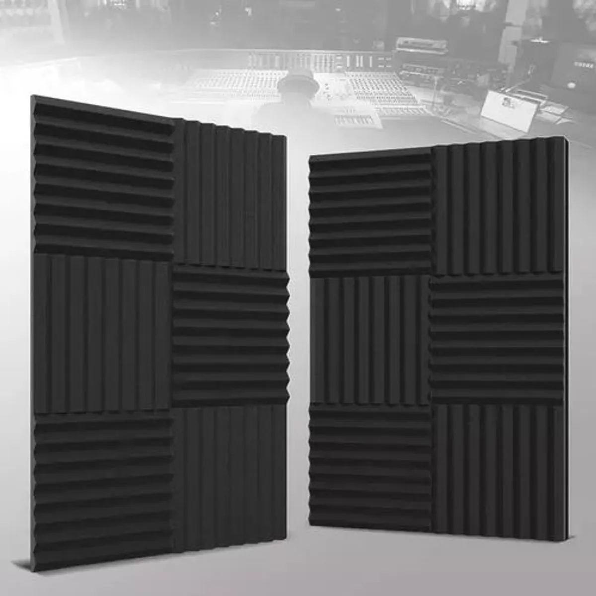 KUANGYE - 12x Espuma Acustica Aislante - Alta Calidad