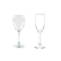Pack 6 Copas de Vino más 6 Copas de Champán Versalles