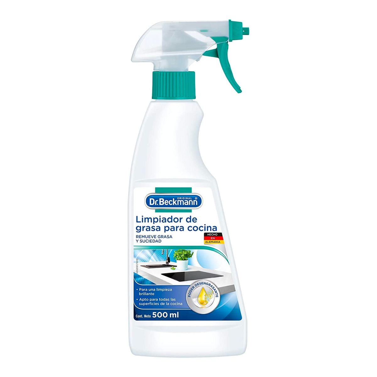 DR BECKMANN - Dr. Beckmann Limpiador de Grasa Para Cocina 500 ml