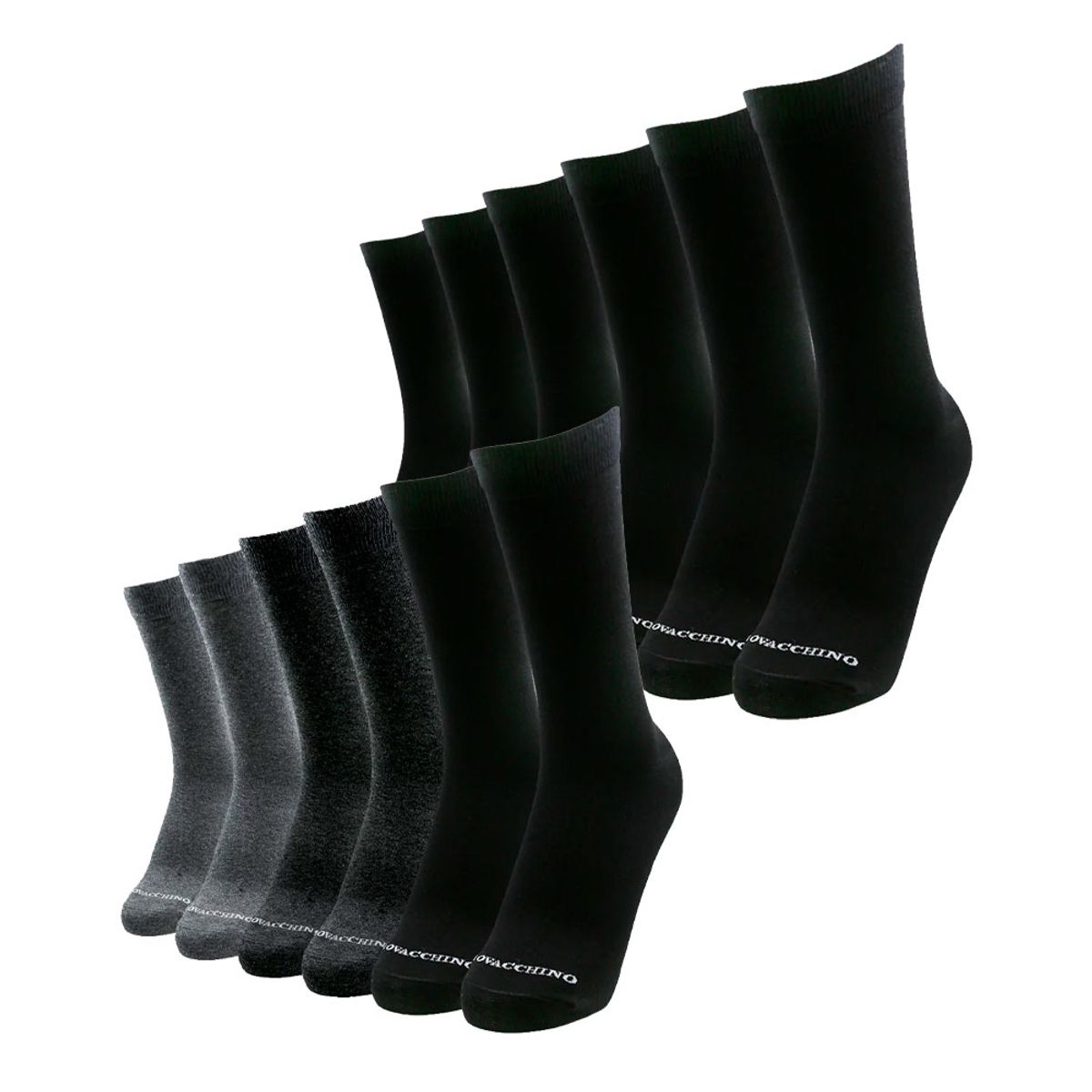GIOVACCHINO - Pack de 12 Calcetines Algodón Hombre