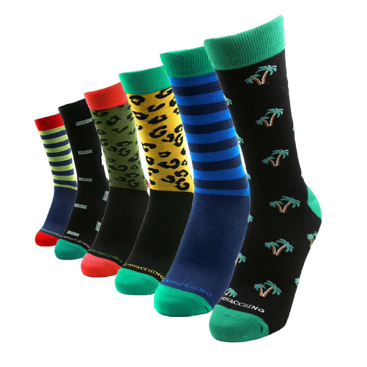 GIOVACCHINO - Pack de 6 Calcetines Algodón Hombre