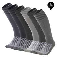 Pack de 6 Calcetines Compresion Bambú Fibra Cobre Hombre