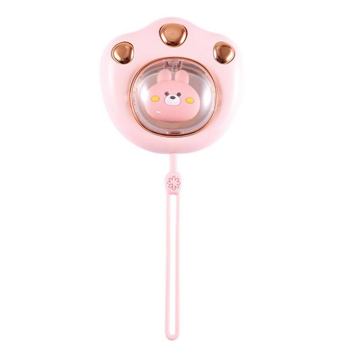 GENERICO - Calentador Manos Usb Guatero Bolsillo Reutilizable Kawaii Rosa