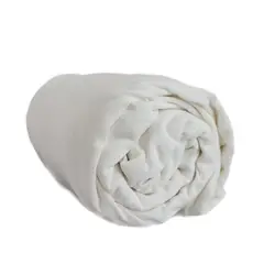 FARFALLINA - Sábana bajera cuna mediana crema