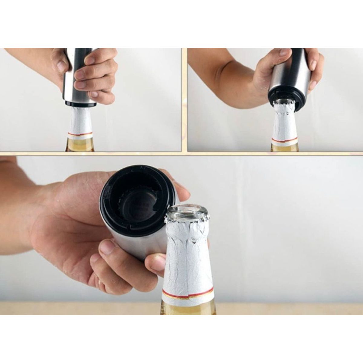 GENERICO - Destapador De Cervezas Botellas Automático Magnético