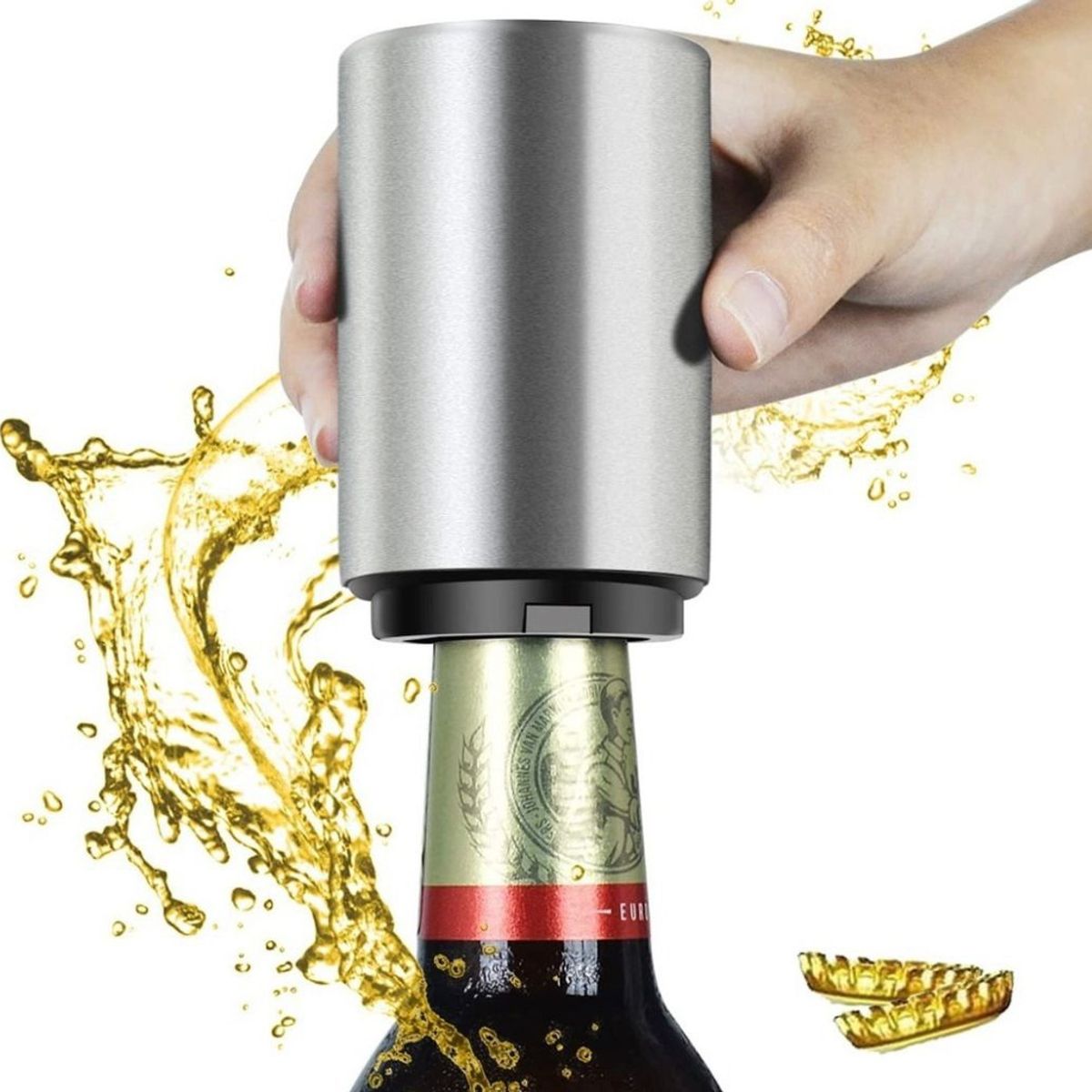 GENERICO - Destapador De Cervezas Botellas Automático Magnético