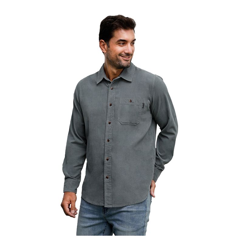 PANAMA JACK - Camisa Hombre gris Panama Jack