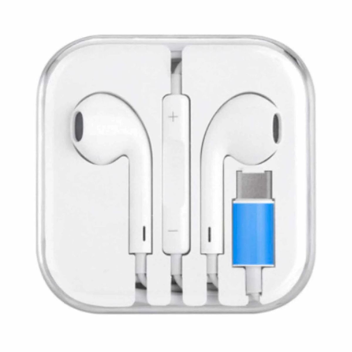 GENERICO - AUDIFONO MANO LIBRE DM TIPO C BLANCO