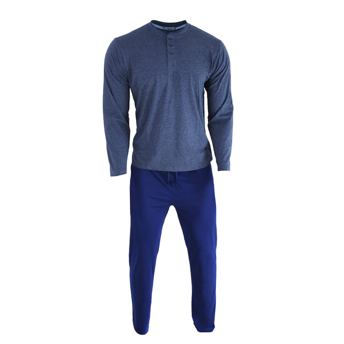 GIOVACCHINO - Pack de 1 Pijama Manga Larga Algodón Hombre