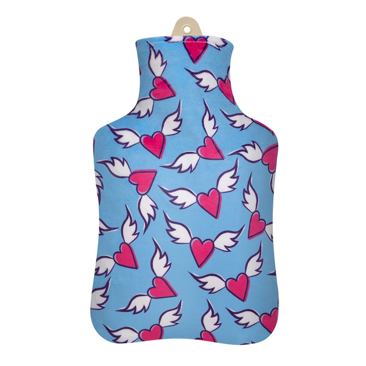 THERMICA - Guatero Thermicachile 1 Litro C/Funda Corazones Alas