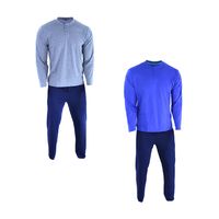Pack de 2 Pijama Manga Larga Algodón Hombre