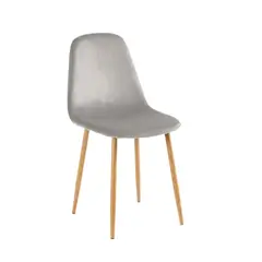 KLIK - Silla Spoon Velvet - Gris