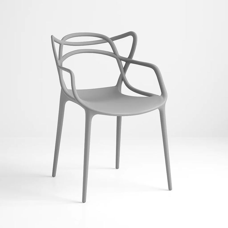 KLIK - Silla de Terraza o comedor Master - Gris KLIK