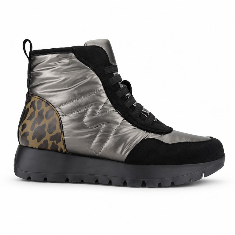 Botin Mujer Plateado Casual Wonder-4 Gris 35