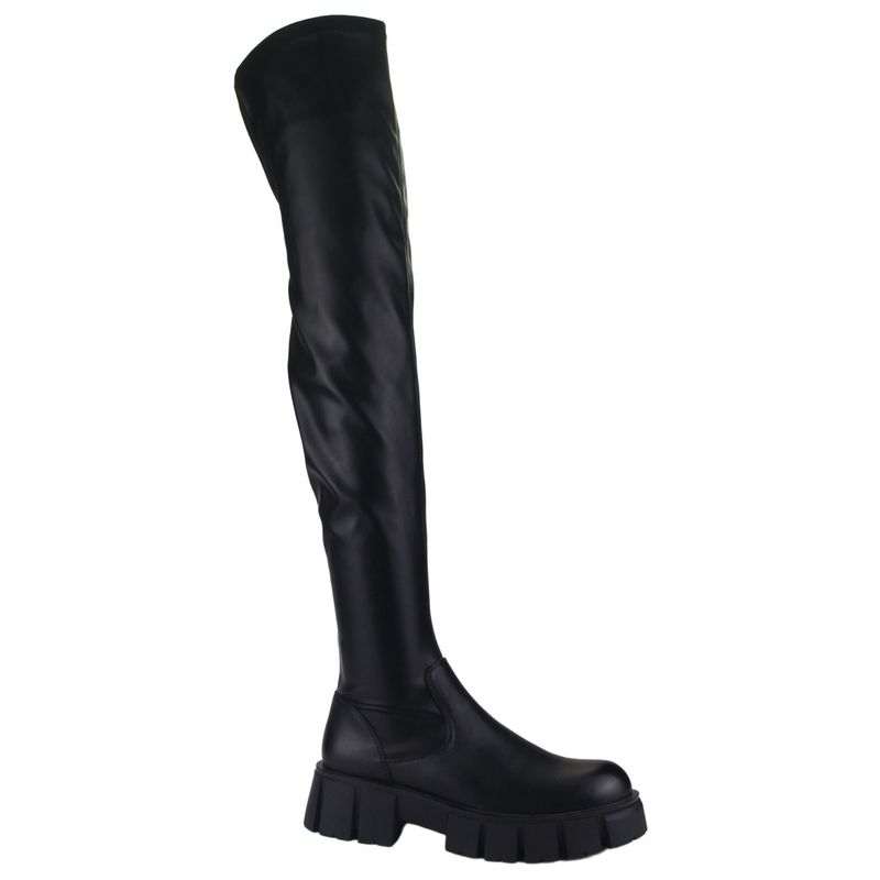 CHALADA - Bota Mujer Negro Casual Chalada Flush-2