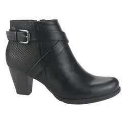 CHALADA - Botin Mujer Negro Casual Ceta-17