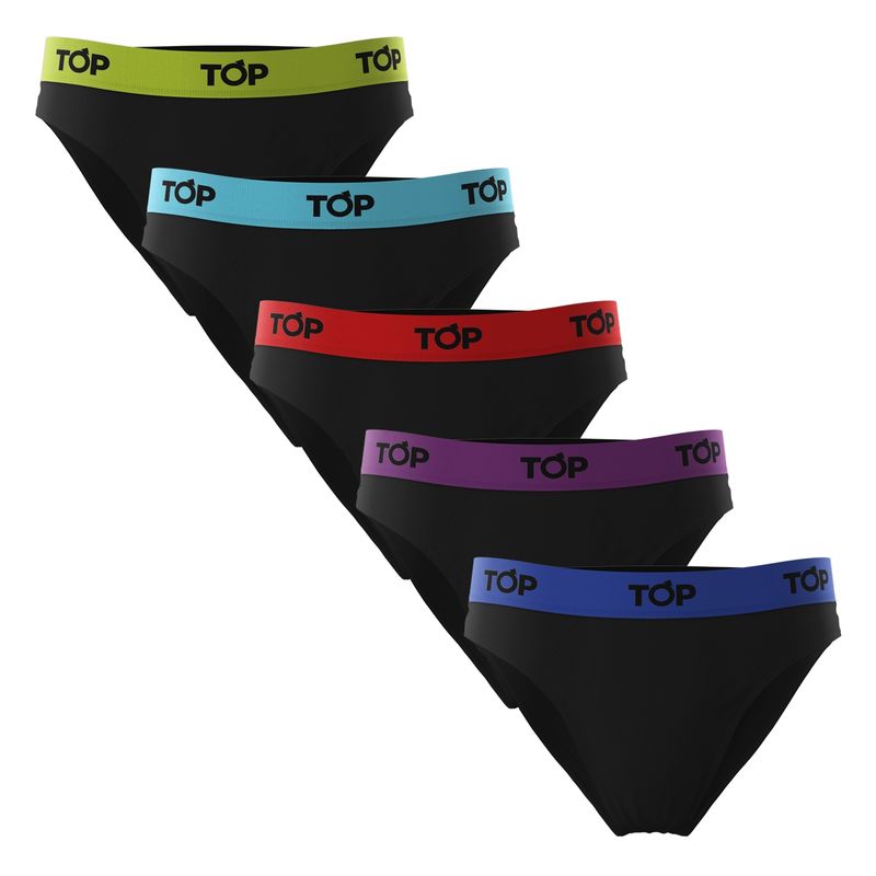 TOP - Slip Algodón Pack 5 C7 Top.