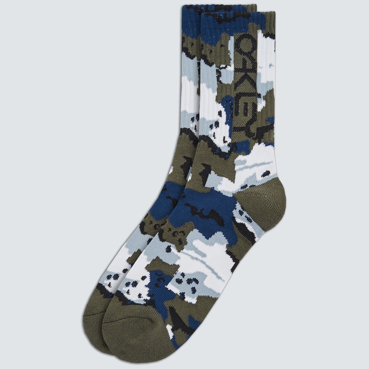 OAKLEY - Calcetines Oakley All Over Camo Hombre B1B Camo Blue/Grey