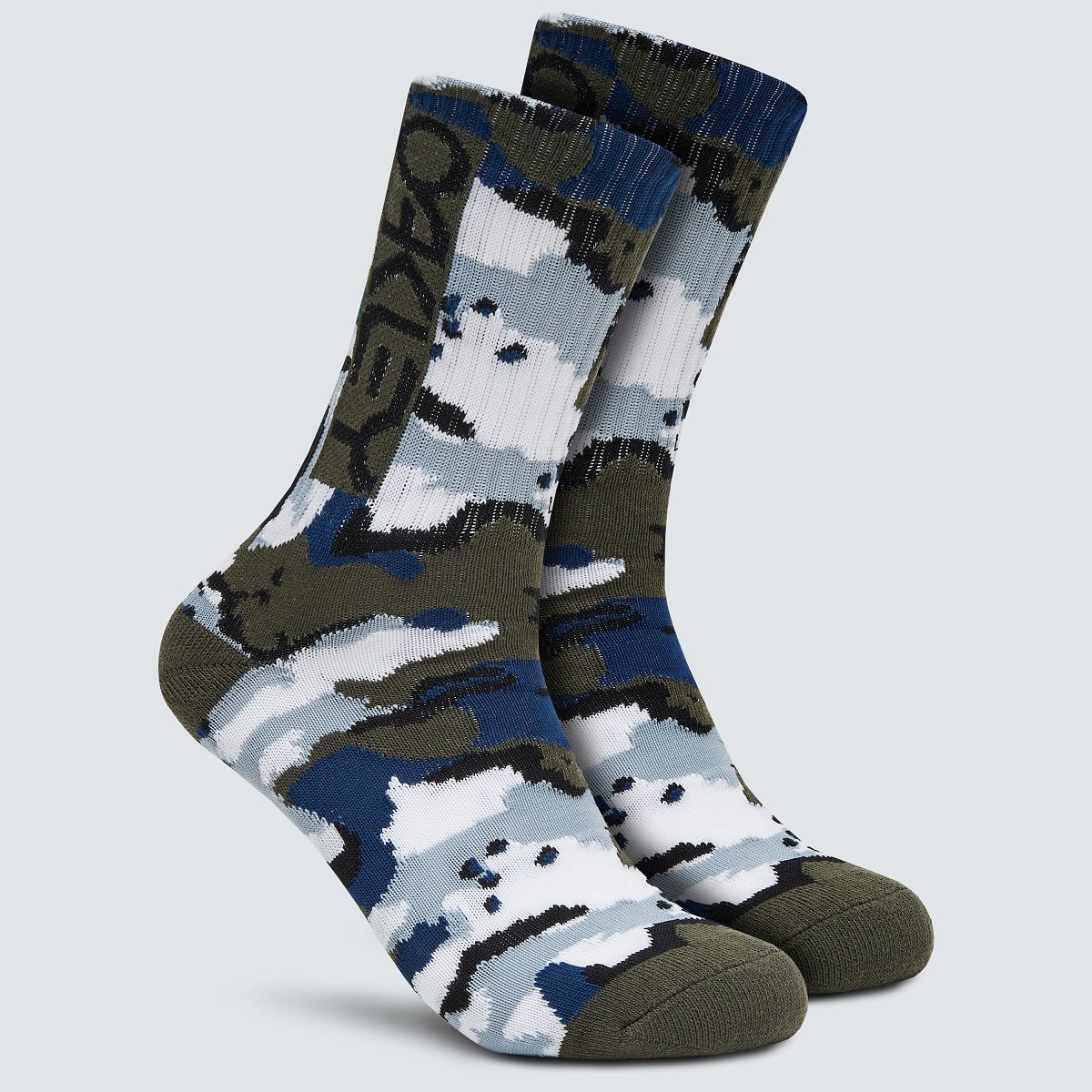 OAKLEY - Calcetines Oakley All Over Camo Hombre B1B Camo Blue/Grey
