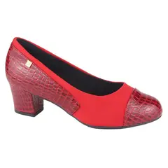 CHALADA - Zapato Mujer Rojo Casual Flexi-15
