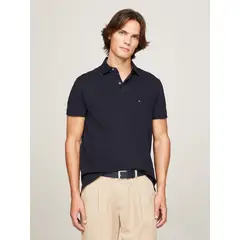TOMMY HILFIGER - Polo Hombre Essential Regular Fit Azul