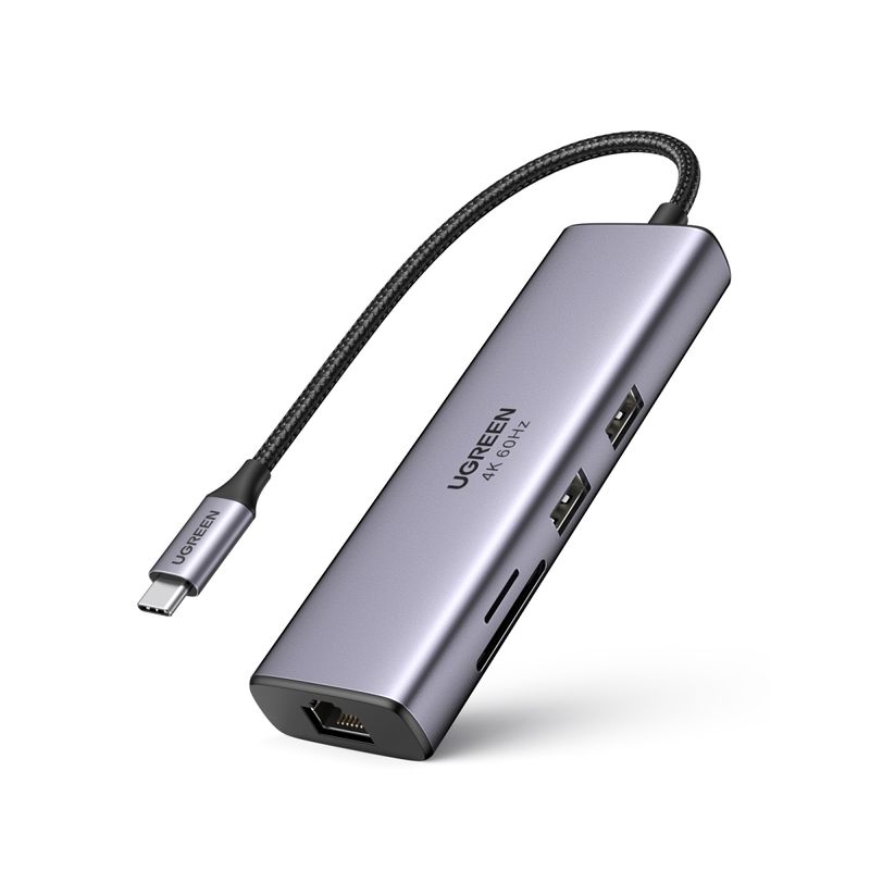 UGREEN - Adaptador multifunción con interfaz Ethernet UGREEN