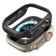SPIGEN - Protector Thin Fit para Apple Watch Ultra 49 mm - Negro