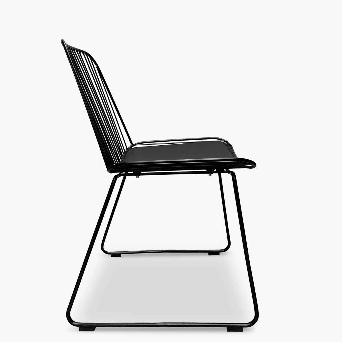 FORM DESIGN - Silla metalica Isabella Negro Form